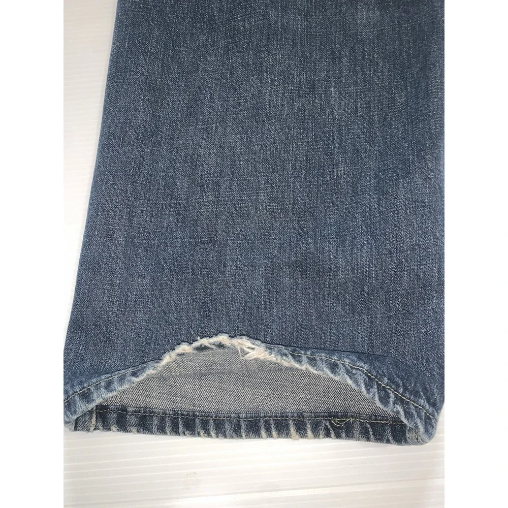 Levi's 569 Loose Straight Jeans Mens 38x32 Blue Y2K Denim Classic Medium Wash